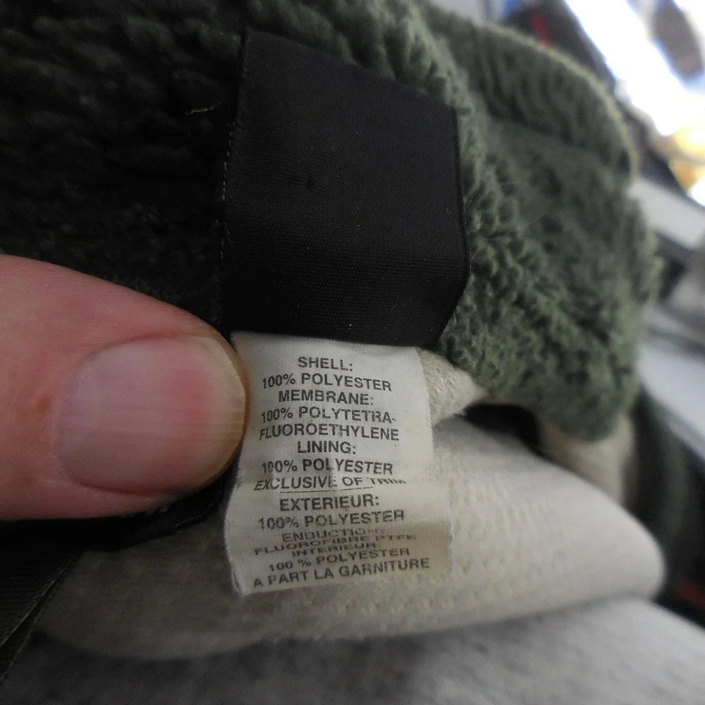 Patagonia Mens Retro-X Fleece Vest Green Full Zip Sherpa Size Medium 23044